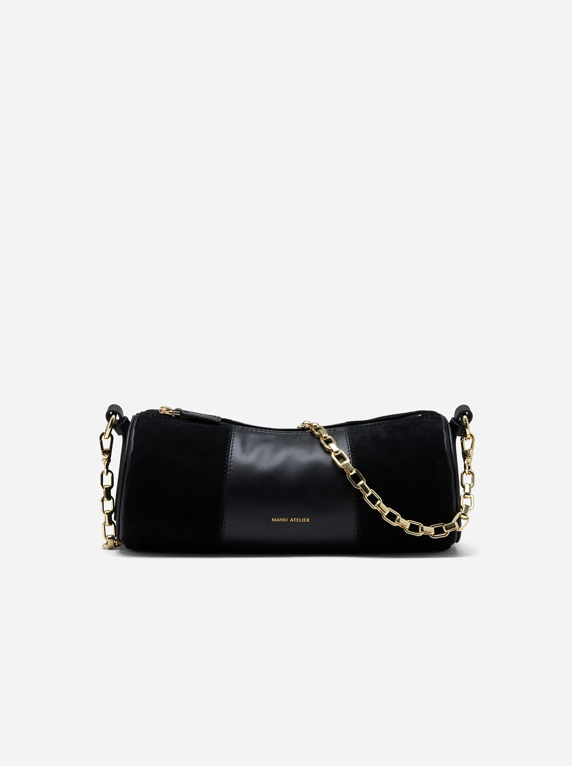 Cylinder Black Suede & Black Soft