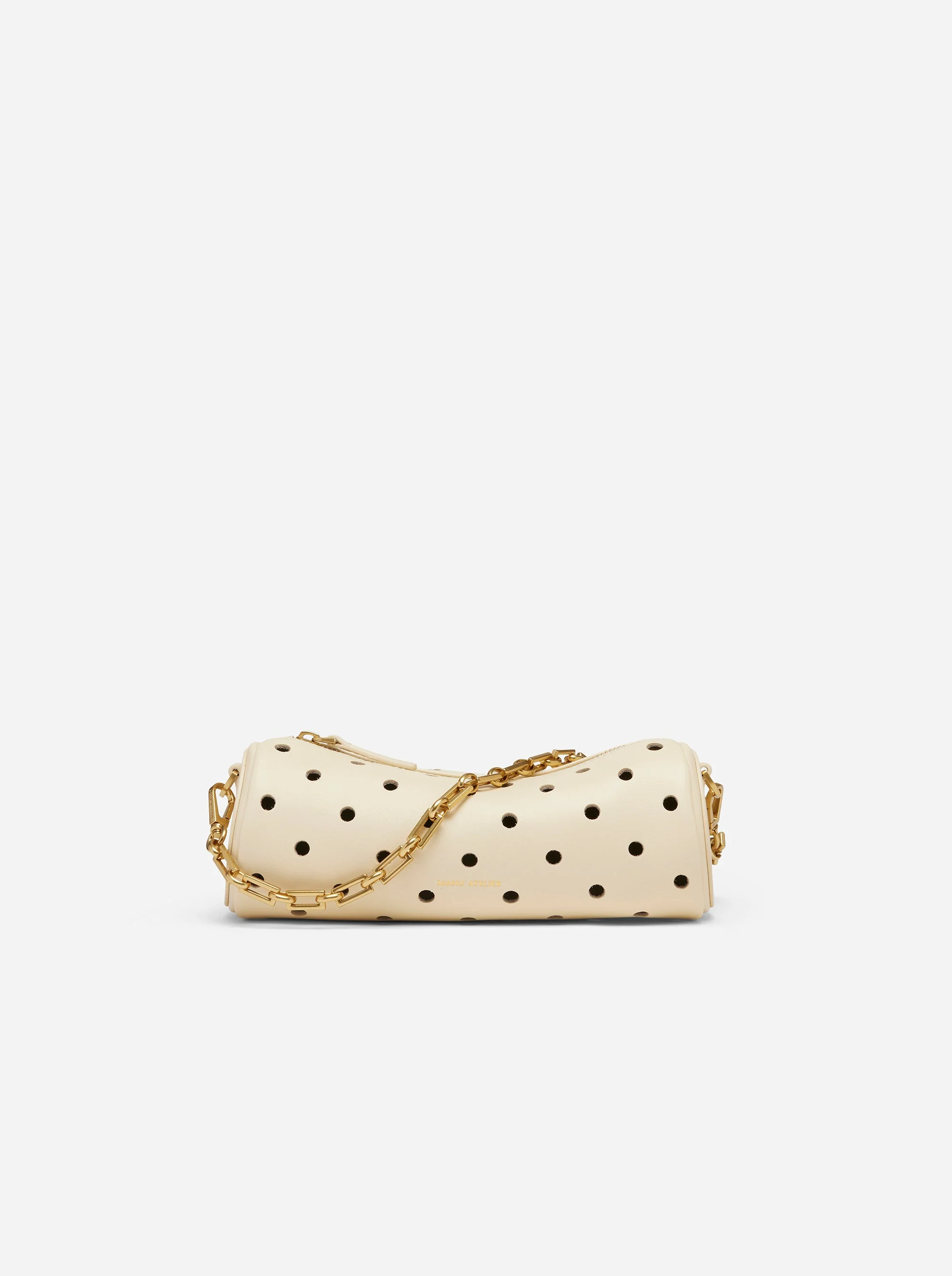 Mini Cylinder Perforated Vanilla Soft - Image 2