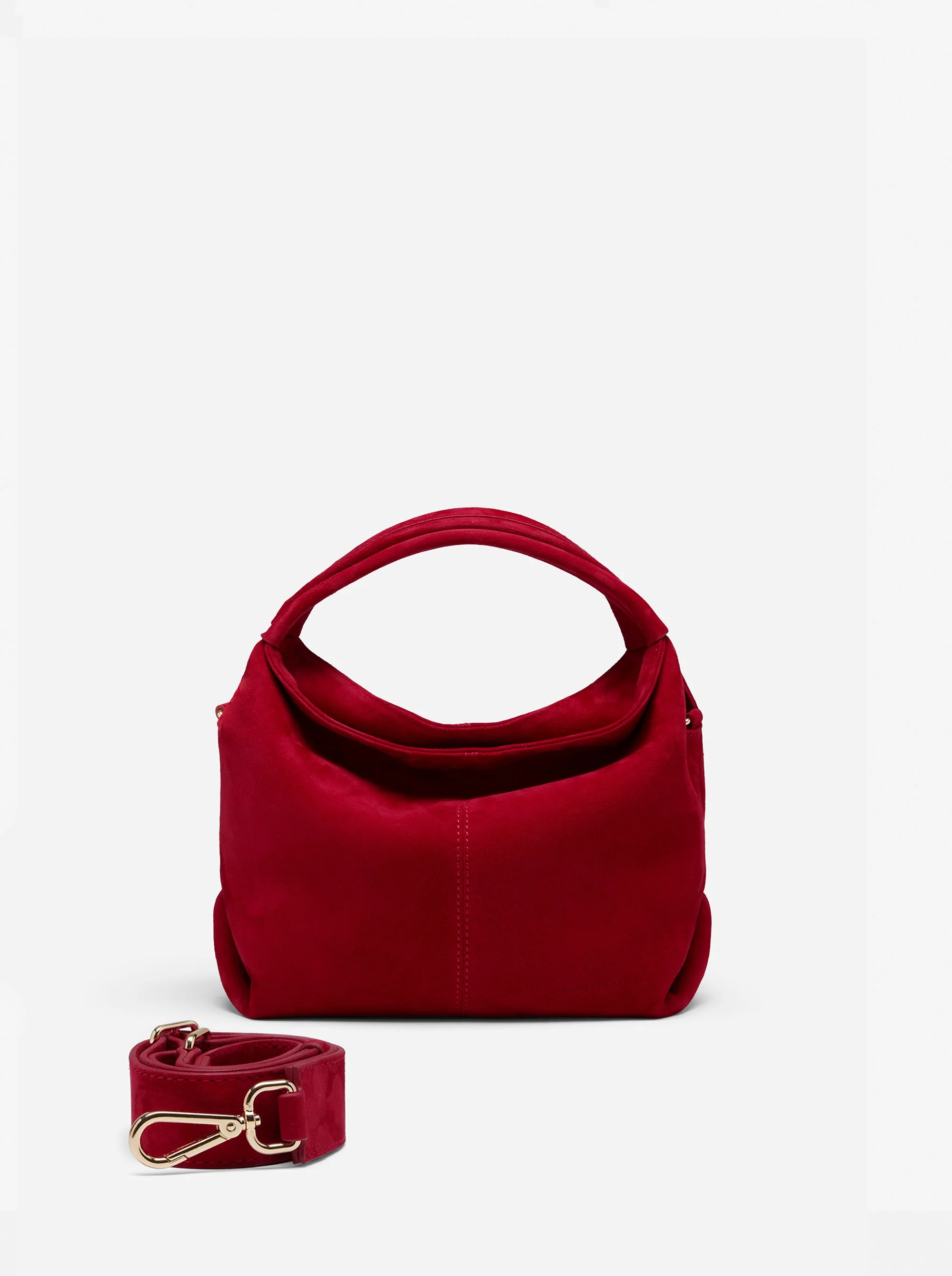 Mini Gala Red Suede
