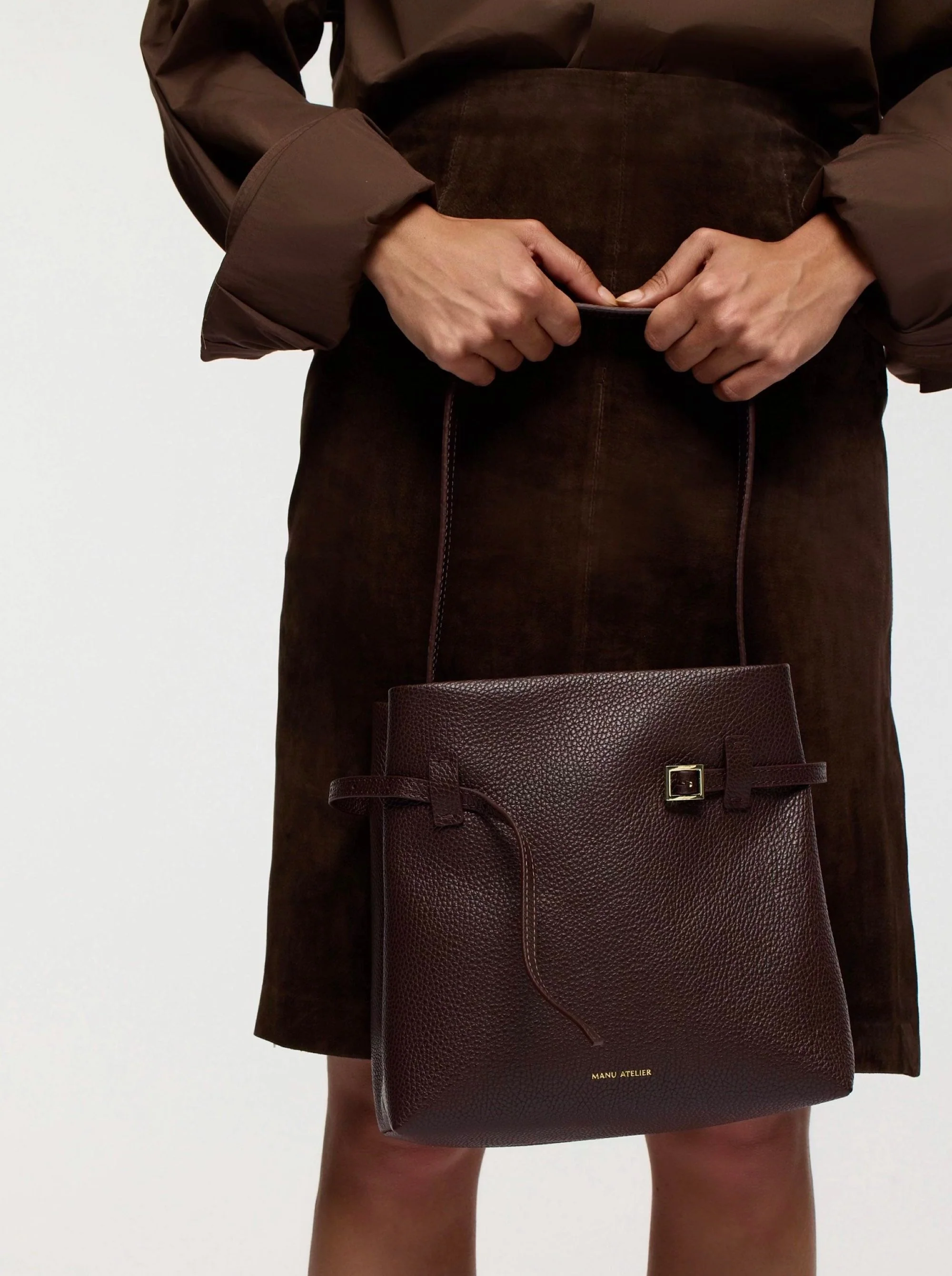 Mini Tote du Jour Deep Brown - Image 2