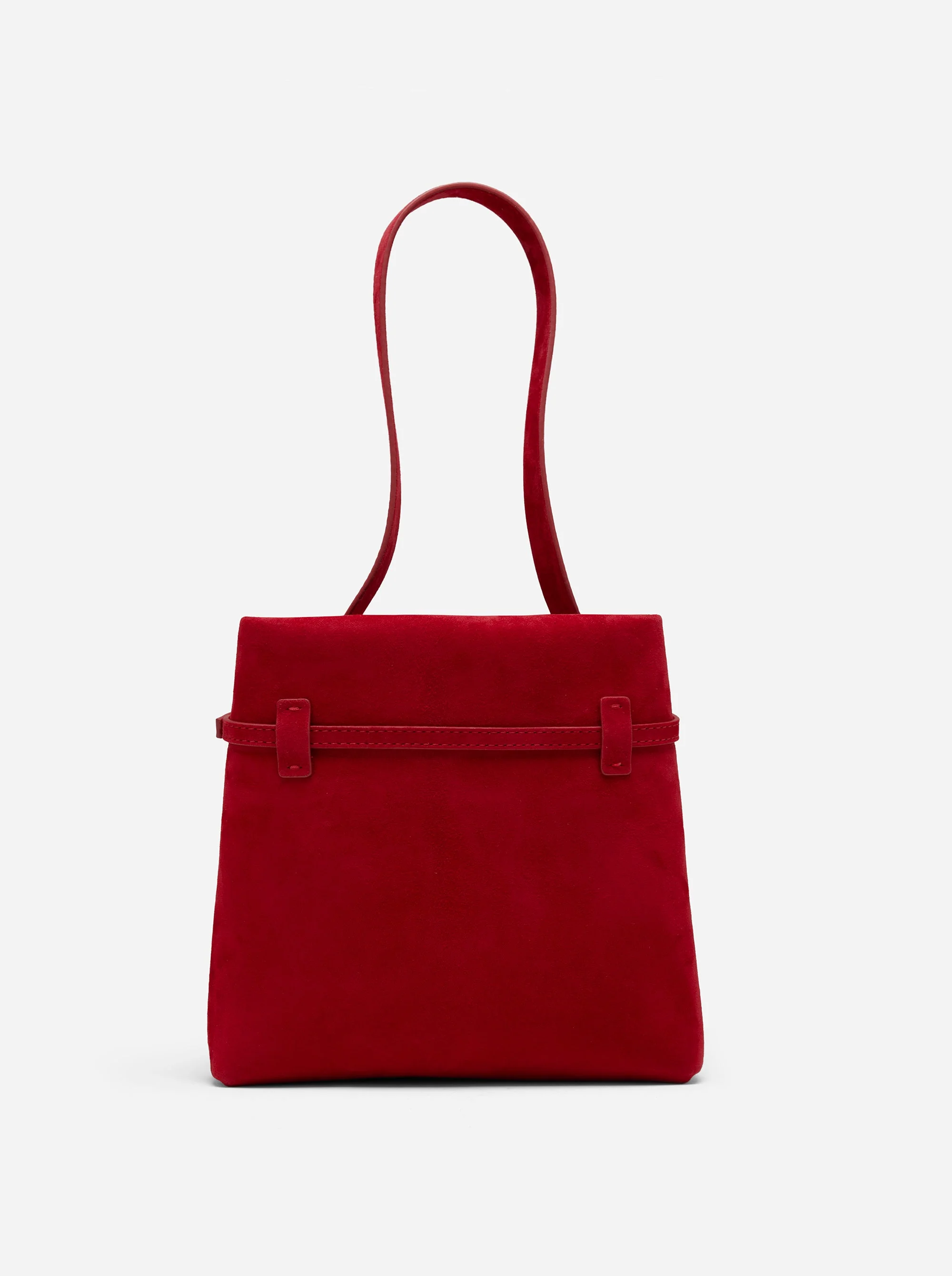 Mini Tote du Jour Red Suede - Image 5