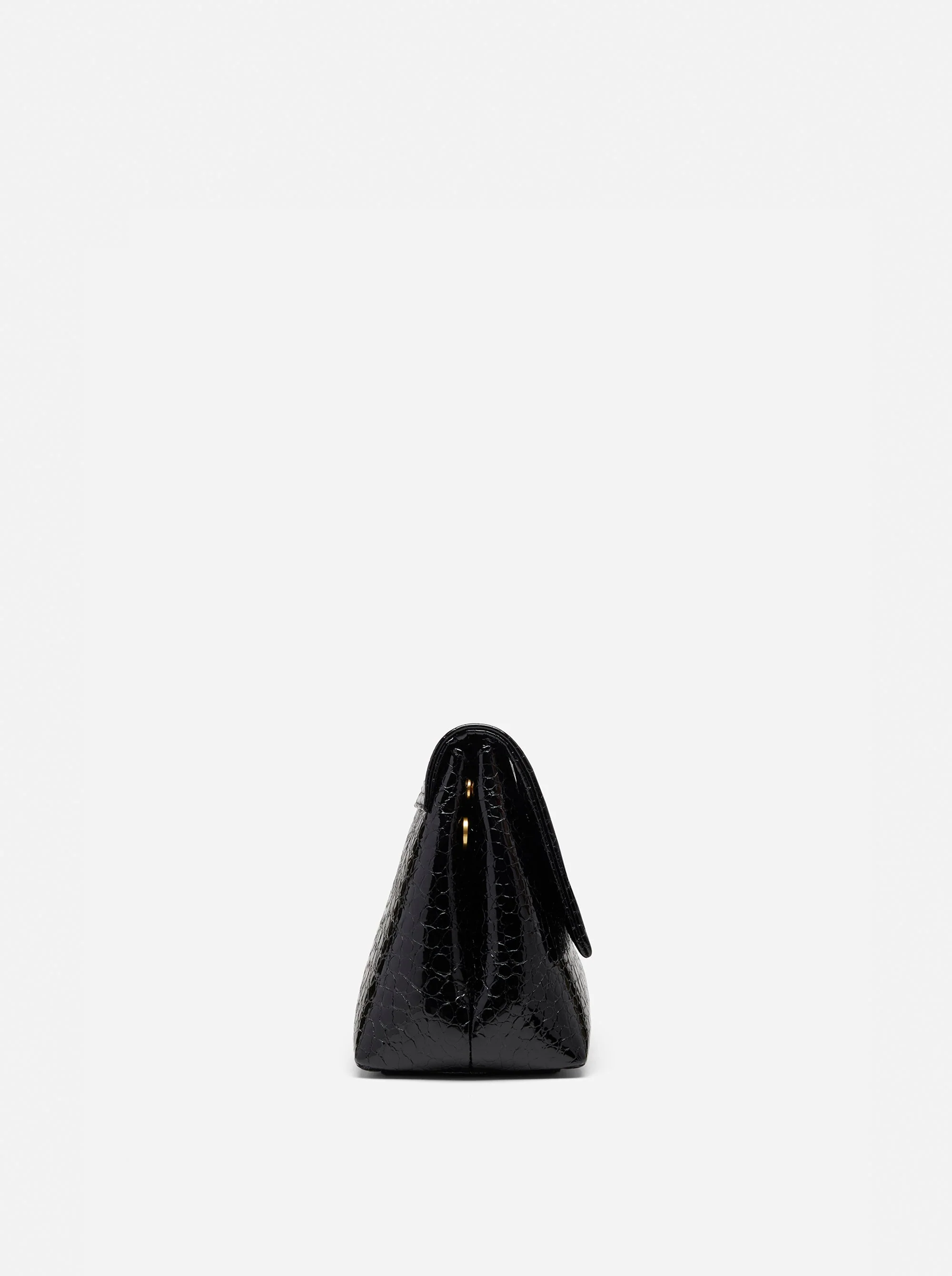The Fold Bag Black Croc - Image 4