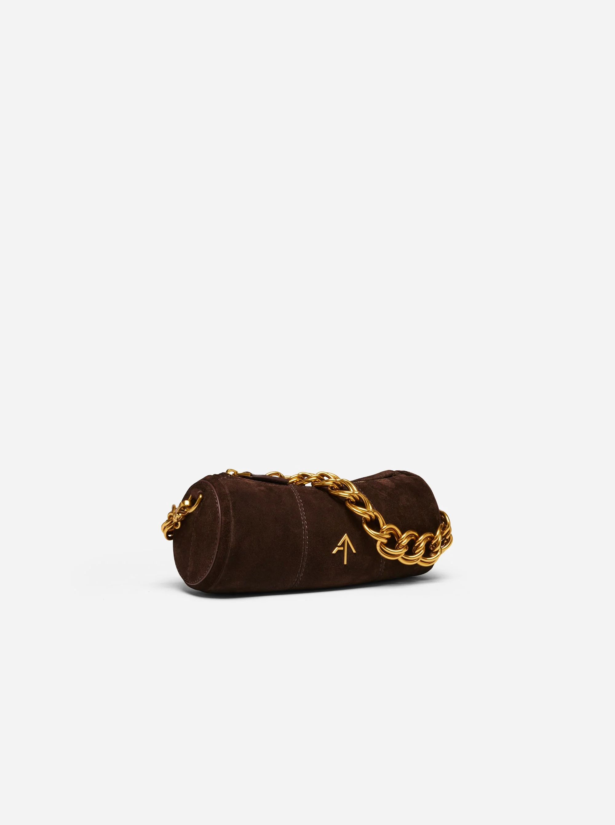 XX Mini Cylinder Deep Brown Suede - Image 2
